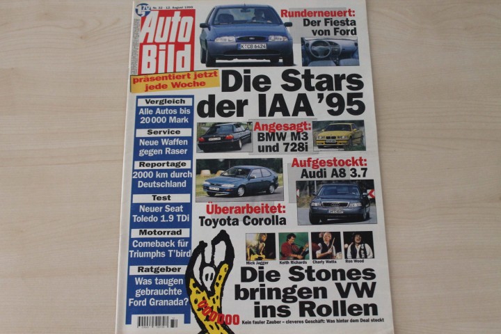 Deckblatt Auto Bild (32/1995)